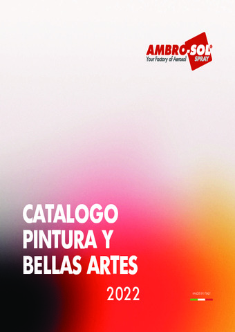 AMBROSOL - Catálogo pintura y bellas artes 2022